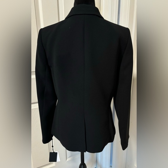 NWT DKNY Women’s Black Peplum Blazer Size 14 - Picture 4 of 10